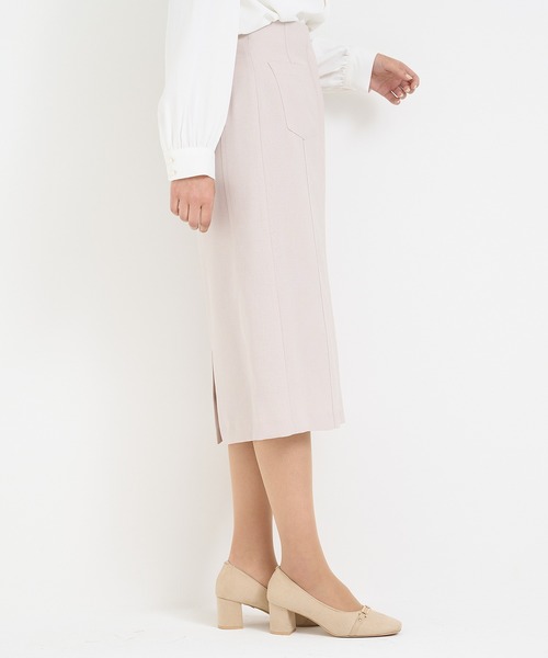 TRUDEA（トルディア）の「ステッチ遣いタイトスカート（スカート・レディース・ベージュ/ネイビー/ブルー・MEDIUM/SMALL/LARGE）」の19枚目の写真
