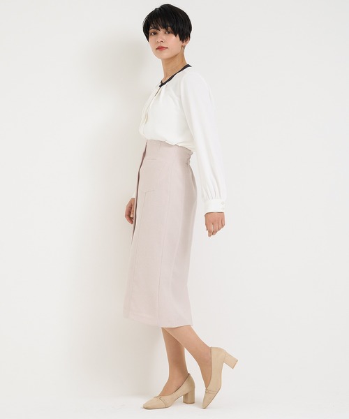 TRUDEA（トルディア）の「ステッチ遣いタイトスカート（スカート・レディース・ベージュ/ネイビー/ブルー・MEDIUM/SMALL/LARGE）」の21枚目の写真