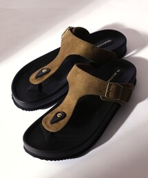 WEB限定 コンフォータブル トングサンダル/レオパード