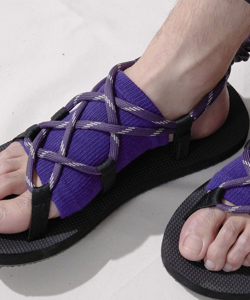 GUNZE（グンゼ）の「【GUNZE×TYPY】サンダルソックス（ソックス/靴下・メンズ・イエロー/パープル/カーキ/ブラック/ブラウン/ブルー/グレー/オレンジ・FREE）」の15枚目の写真