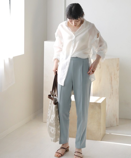 Bab(バブ)の「アルファベットトートバッグ(トートバッグ・レディース・グレー/ブラック/ブラウン/アイボリー・ONESIZE)」の8枚目の写真