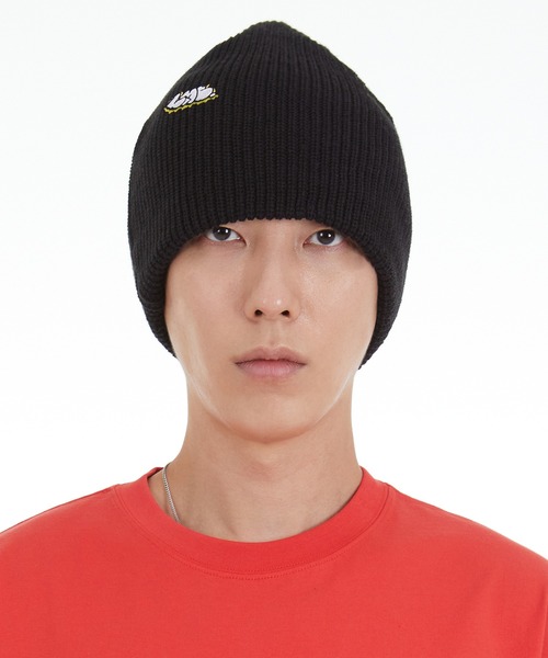 LMCの「【LMC】GRAFFITI UNCUFFED BEANIE / エルエムシー グラフィティ ワンポイント ロゴ ビーニー(ニットキャップ/ビーニー・メンズ・グリーン/ブラック・FREE)」の6枚目の写真