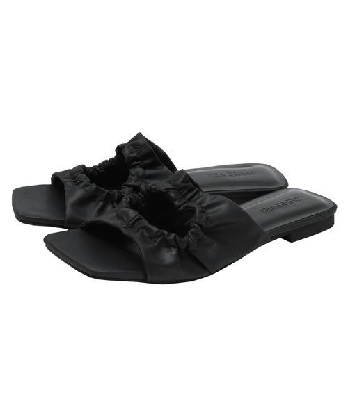 SEA DRESS（シードレス）の「ｷﾞｬｻﾞｰﾃﾞｻﾞｲﾝｻﾝﾀﾞﾙ（サンダル・レディース・ホワイト/ブラック/グリーン・S/LL/M/L）」の5枚目の写真