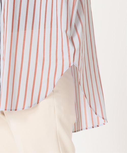 JOINT WORKS(ジョイントワークス)の「J-C.Siストライプシャツ(シャツ/ブラウス・レディース・ブルー/グリーン/レンガ・FREE)」の22枚目の写真