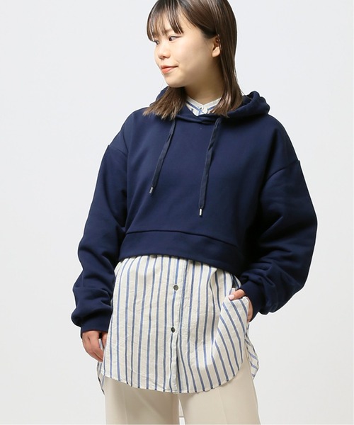 JOINT WORKS(ジョイントワークス)の「J-C.Siストライプシャツ(シャツ/ブラウス・レディース・ブルー/グリーン/レンガ・FREE)」の14枚目の写真