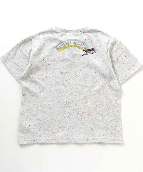 BREEZE(ブリーズ)の「ペイントカーワッペンTシャツ(Tシャツ/カットソー・キッズ・グレー/ネイビー・120/90/80/140/130/100/110)」の6枚目の写真