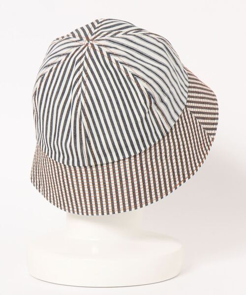 Retter(レッター)の「RETTER/レッター Hickory hat(ハット・レディース・ネイビー/アイボリー・FREE)」の4枚目の写真