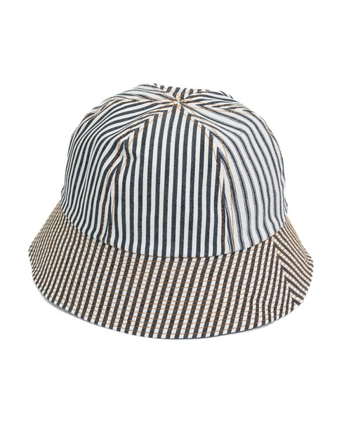 Retter(レッター)の「RETTER/レッター Hickory hat(ハット・レディース・ネイビー/アイボリー・FREE)」の1枚目の写真