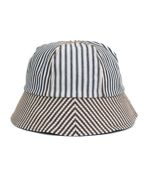 Retter(レッター)の「RETTER/レッター Hickory hat(ハット・レディース・ネイビー/アイボリー・FREE)」の5枚目の写真