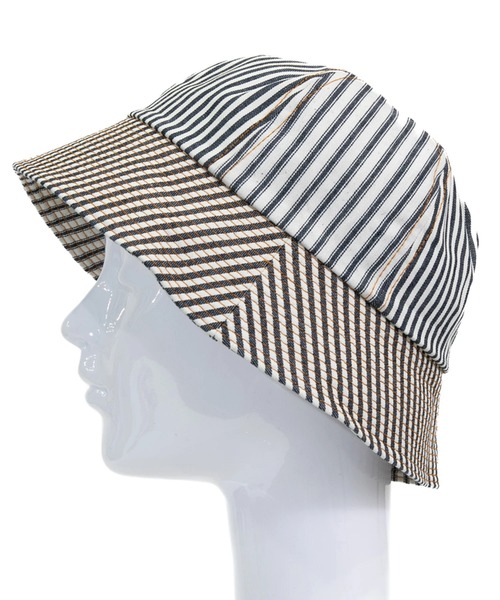 Retter(レッター)の「RETTER/レッター Hickory hat(ハット・レディース・ネイビー/アイボリー・FREE)」の8枚目の写真