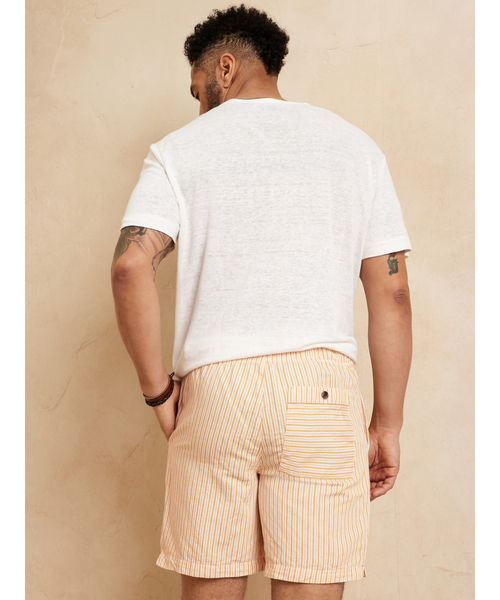 Banana Republic（バナナリパブリック）の「8 リネン・コットン イージー ショートパンツ（その他パンツ・メンズ・ベージュ・M/L/XL/S）」の3枚目の写真