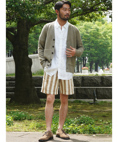 Banana Republic（バナナリパブリック）の「8 リネン・コットン イージー ショートパンツ（その他パンツ・メンズ・ベージュ・M/L/XL/S）」の8枚目の写真