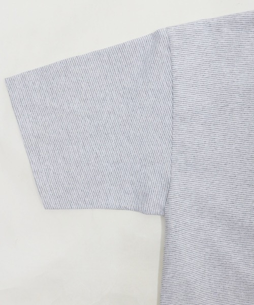 SAWINTO(ソイント)の「【MADE IN USA】CAL CRU 【カルクルー】REPEAT MICRO STRIPE TEE - リピート マイクロストライプ T(Tシャツ/カットソー・メンズ・グレー系その他/ネイビー系・SMALL/MEDIUM/X-LARGE/LARGE/XX-LARGE)」の17枚目の写真