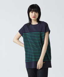 AVIREX | 【直営店限定】MULTI BORDER F/S T-SHIRT/ マルチボーダーフレンチスリーブティーシャツ(Tシャツ/カットソー)