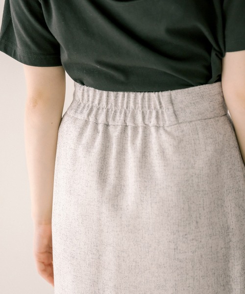 OLIVE des OLIVE（オリーブデオリーブ）の「ダブルちびスリットミニスカート（スカート・レディース・ブラック/オフホワイト/ラベンダー・FREE）」の19枚目の写真