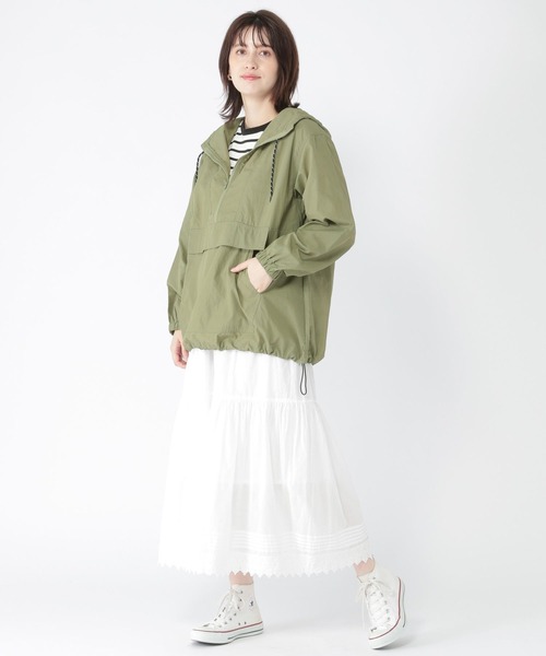 studio CLIP（スタディオクリップ）の「【撥水】レジャーアノラックパーカー（その他アウター・レディース・ネイビー/カーキ/ピンク・FREE）」の6枚目の写真