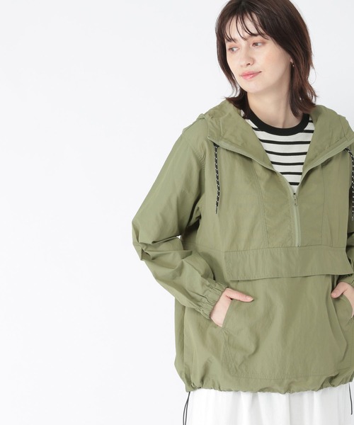 studio CLIP（スタディオクリップ）の「【撥水】レジャーアノラックパーカー（その他アウター・レディース・ネイビー/カーキ/ピンク・FREE）」の8枚目の写真