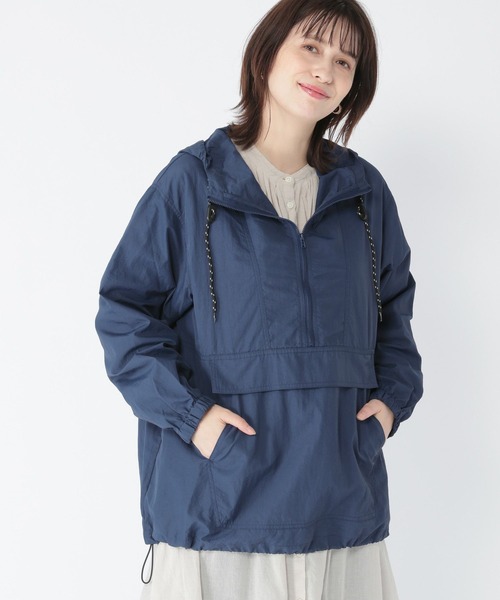 studio CLIP（スタディオクリップ）の「【撥水】レジャーアノラックパーカー（その他アウター・レディース・ネイビー/カーキ/ピンク・FREE）」の9枚目の写真