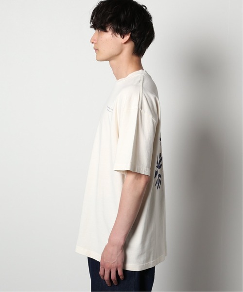SALVAGE PUBLIC(サルベージパブリック)の「【SALVAGE PUBLIC/サルベージパブリック×JS】別注 ピグメント Tシャツ“SHAK”(Tシャツ/カットソー・メンズ・アイボリー/サファリグリーン・MEDIUM/LARGE)」の20枚目の写真