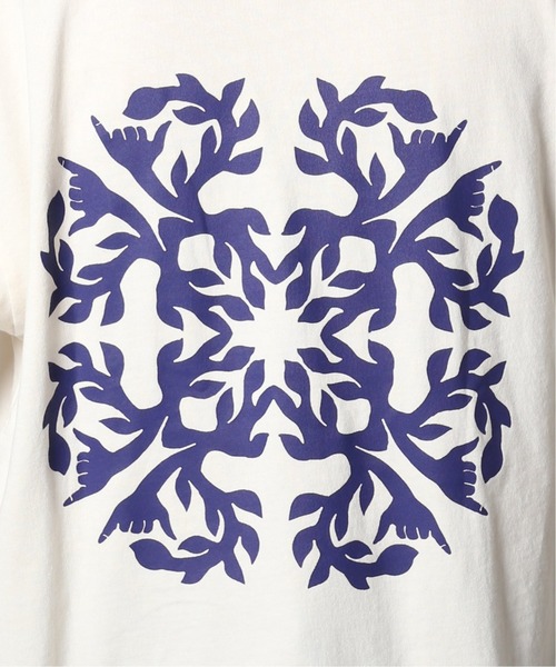 SALVAGE PUBLIC(サルベージパブリック)の「【SALVAGE PUBLIC/サルベージパブリック×JS】別注 ピグメント Tシャツ“SHAK”(Tシャツ/カットソー・メンズ・アイボリー/サファリグリーン・MEDIUM/LARGE)」の21枚目の写真