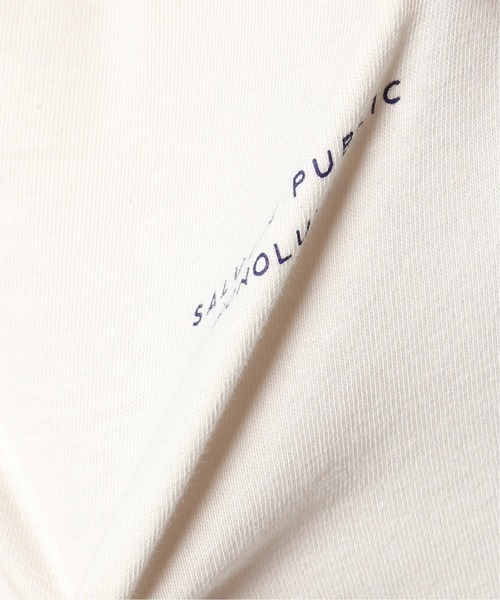 SALVAGE PUBLIC(サルベージパブリック)の「【SALVAGE PUBLIC/サルベージパブリック×JS】別注 ピグメント Tシャツ“SHAK”(Tシャツ/カットソー・メンズ・アイボリー/サファリグリーン・MEDIUM/LARGE)」の22枚目の写真