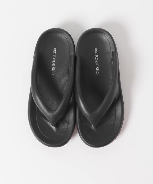 RODE SKO(ロデスコ)の「EVAトングサンダル(サンダル・レディース・ブラック/ベージュ/グレー系その他・38/36/37)」の10枚目の写真