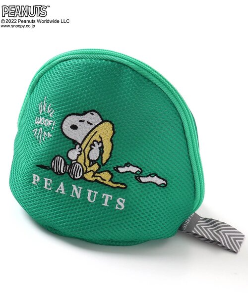セール】スヌーピーラウンドメッシュポーチ（ポーチ）｜PEANUTS