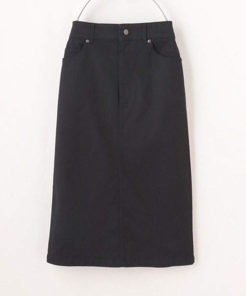 Honeys(ハニーズ)の「ナロースカート(スカート・レディース・ブラック/ブラウン系その他/ダークカーキ/ダークオレンジ・S/M/L)」の8枚目の写真