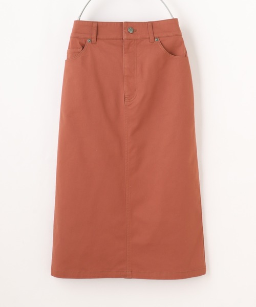 Honeys(ハニーズ)の「ナロースカート(スカート・レディース・ブラック/ブラウン系その他/ダークカーキ/ダークオレンジ・S/M/L)」の22枚目の写真