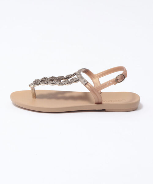 grendha（グレンダ）の「【grendha/グレンダ】◇【WEB限定】PVCエスニックポイントサンダル（サンダル・レディース・キャメル/ブラック・38/36/37）」の6枚目の写真