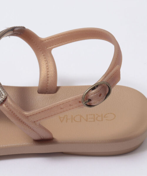grendha（グレンダ）の「【grendha/グレンダ】◇【WEB限定】PVCエスニックポイントサンダル（サンダル・レディース・キャメル/ブラック・38/36/37）」の9枚目の写真