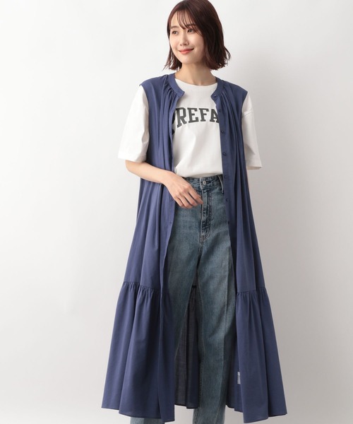 GLOBAL WORK（グローバルワーク）の「ボイルティアードノースリーブ