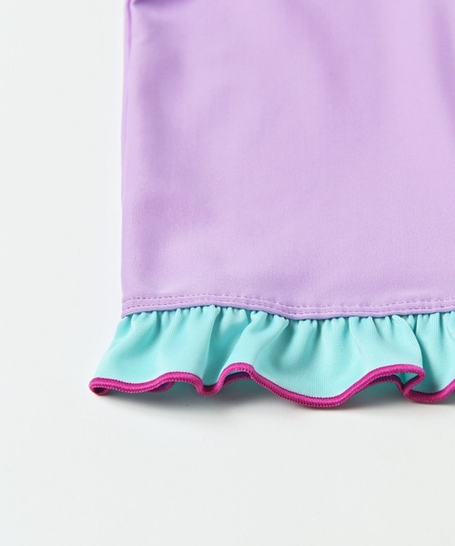 HOGAN RANCH WEAR（ホーガンランチウエア）の「GIRLラッシュガード/UVカット（80～140cm）（ラッシュガード・キッズ・ライトブルー/ラベンダー・90/100/110/120/80/130/140）」の7枚目の写真