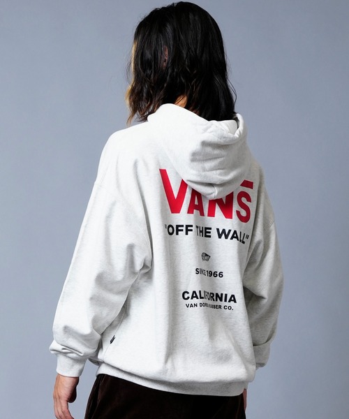 VANS(バンズ)の「【ムラサキスポーツ別注】VANS/バンズ バックプリントパーカー 122K1030523(パーカー・メンズ・ブラック/グレー/グリーン・M/L/XL/XXL)」の22枚目の写真