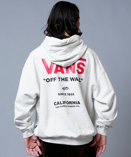 VANS(バンズ)の「【ムラサキスポーツ別注】VANS/バンズ バックプリントパーカー 122K1030523(パーカー・メンズ・ブラック/グレー/グリーン・M/L/XL/XXL)」の21枚目の写真