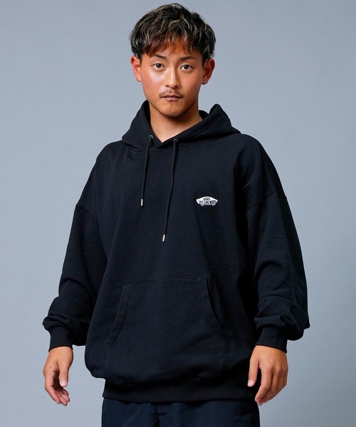 VANS(バンズ)の「【ムラサキスポーツ別注】VANS/バンズ バックプリントパーカー 122K1030523(パーカー・メンズ・ブラック/グレー/グリーン・M/L/XL/XXL)」の9枚目の写真
