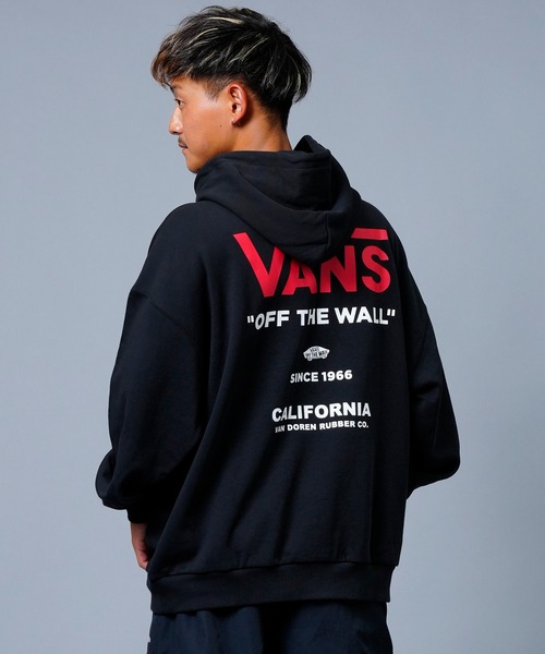 VANS(バンズ)の「【ムラサキスポーツ別注】VANS/バンズ バックプリントパーカー 122K1030523(パーカー・メンズ・ブラック/グレー/グリーン・M/L/XL/XXL)」の12枚目の写真