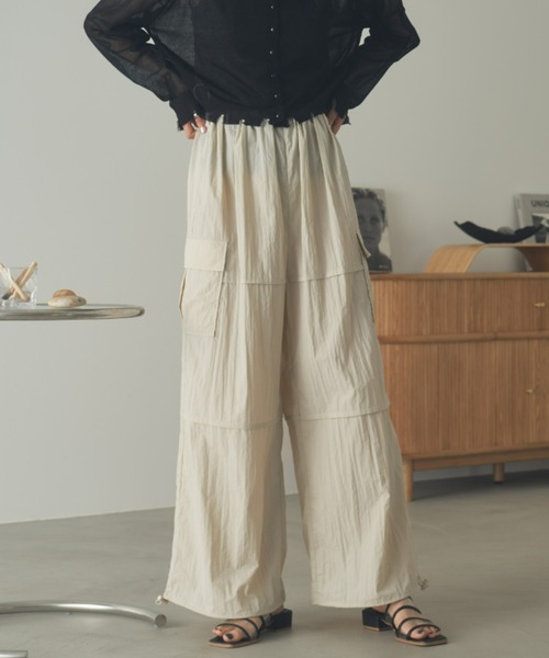 VACANCY（ヴァカンシー）の「スノーオーバーイージーパンツ（その他パンツ・レディース・アイボリー/イエロー/ブラック・FREE）」の13枚目の写真