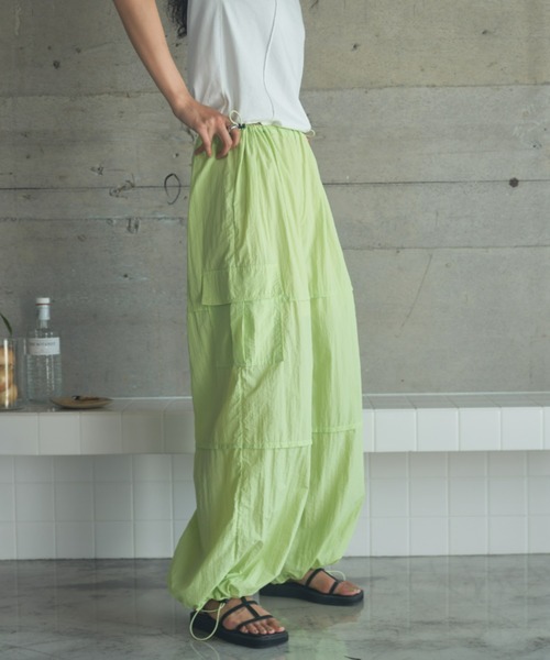 VACANCY（ヴァカンシー）の「スノーオーバーイージーパンツ（その他パンツ・レディース・アイボリー/イエロー/ブラック・FREE）」の20枚目の写真