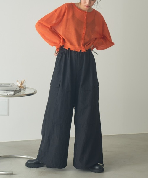 VACANCY（ヴァカンシー）の「スノーオーバーイージーパンツ（その他パンツ・レディース・アイボリー/イエロー/ブラック・FREE）」の22枚目の写真