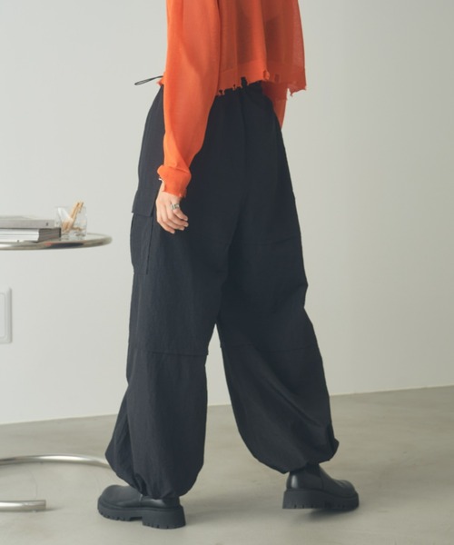 VACANCY（ヴァカンシー）の「スノーオーバーイージーパンツ（その他パンツ・レディース・アイボリー/イエロー/ブラック・FREE）」の12枚目の写真