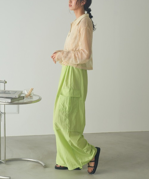 VACANCY（ヴァカンシー）の「スノーオーバーイージーパンツ（その他パンツ・レディース・アイボリー/イエロー/ブラック・FREE）」の18枚目の写真