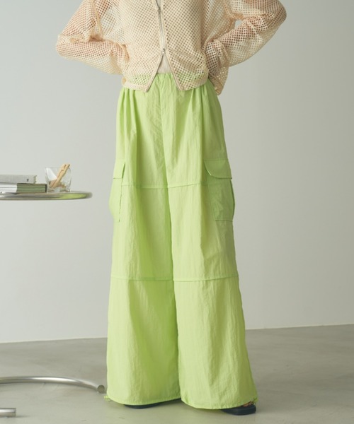 VACANCY（ヴァカンシー）の「スノーオーバーイージーパンツ（その他パンツ・レディース・アイボリー/イエロー/ブラック・FREE）」の6枚目の写真