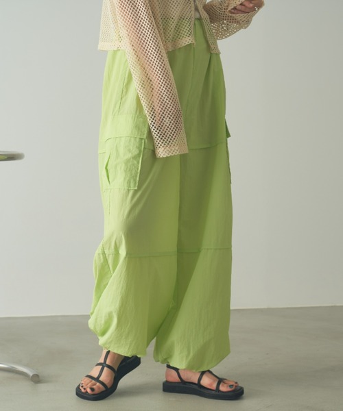 VACANCY（ヴァカンシー）の「スノーオーバーイージーパンツ（その他パンツ・レディース・アイボリー/イエロー/ブラック・FREE）」の7枚目の写真