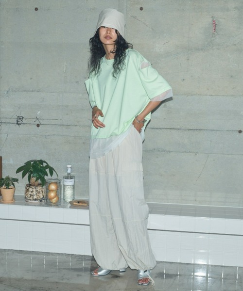 VACANCY（ヴァカンシー）の「スノーオーバーイージーパンツ（その他パンツ・レディース・アイボリー/イエロー/ブラック・FREE）」の17枚目の写真