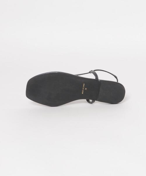 URBAN RESEARCH DOORS（アーバンリサーチドアーズ）の「トングストラップサンダル（サンダル・レディース・ベージュ系その他/スミクロ・38/36/37）」の4枚目の写真