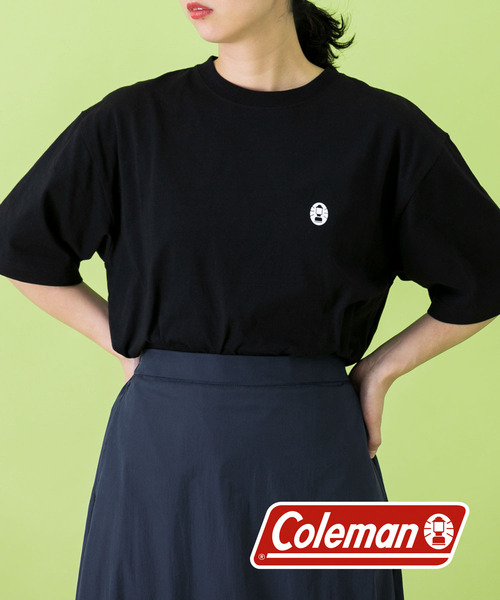 Uiscel（ユイセル）の「『別注』Coleman　グラフィックTシャツ A（Tシャツ/カットソー・メンズ・ホワイト/ブラック・MEDIUM/LARGE）」の5枚目の写真