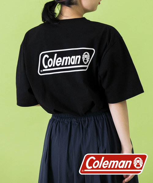 Uiscel（ユイセル）の「『別注』Coleman　グラフィックTシャツ A（Tシャツ/カットソー・メンズ・ホワイト/ブラック・MEDIUM/LARGE）」の4枚目の写真