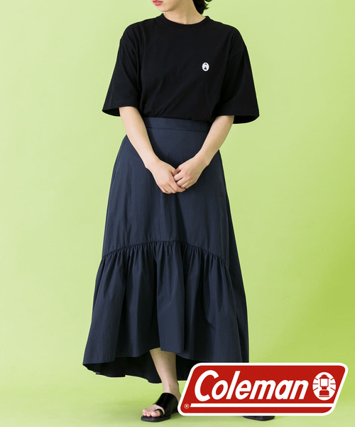 Uiscel（ユイセル）の「『別注』Coleman　グラフィックTシャツ A（Tシャツ/カットソー・メンズ・ホワイト/ブラック・MEDIUM/LARGE）」の6枚目の写真