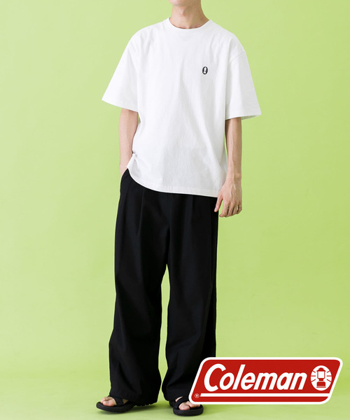 Uiscel（ユイセル）の「『別注』Coleman　グラフィックTシャツ A（Tシャツ/カットソー・メンズ・ホワイト/ブラック・MEDIUM/LARGE）」の17枚目の写真